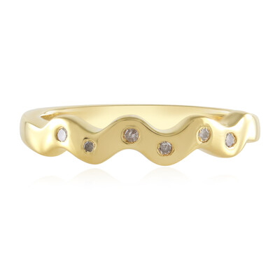 Bague en argent et Diamant I2 (I)
