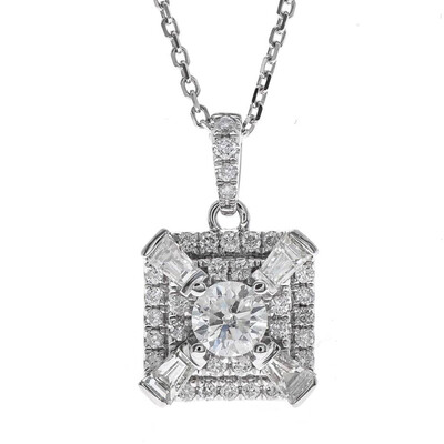 Collier en or et Diamant SI2 (H) (CIRARI)