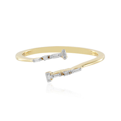 Bague en or et Diamant SI1 (H)