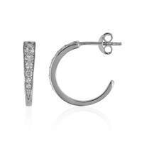 Boucles d'oreilles en argent et Zircon