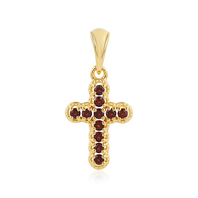 Pendentif en argent et Grenat du Mozambique
