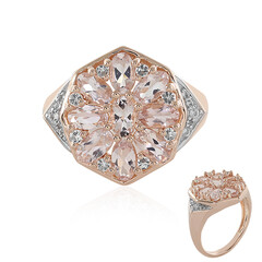 Bague en argent et Morganite