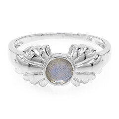Bague en argent et Spectrolite