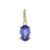 Pendentif en or et Tanzanite