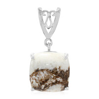 Pendentif en argent et Magnésite