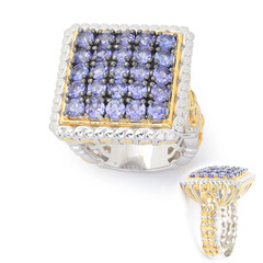 Bague en argent et Tanzanite (Gems en Vogue)