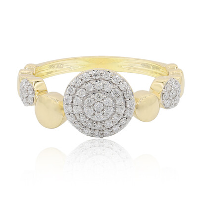 Bague en or et Diamant SI1 (G) (Annette)