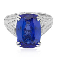 Bague en or et Tanzanite AAA (de Melo)