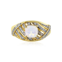 Bague en argent et Opale Welo
