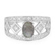 Bague en argent et Spectrolite