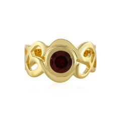 Bague en argent et Grenat du Mozambique