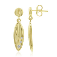 Boucles d'oreilles en argent et Zircon