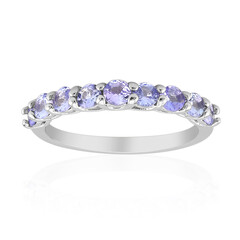 Bague en argent et Tanzanite