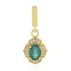 Pendentif en argent et Grandidierite