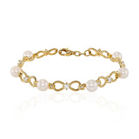 Bracelet en argent et Perle de culture d'eau douce
