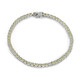 Bracelet en argent et Quartz citron