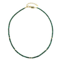 Collier en argent et Emeraude de Zambie
