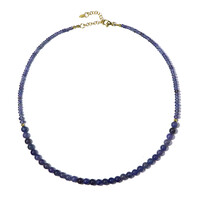Collier en argent et Tanzanite