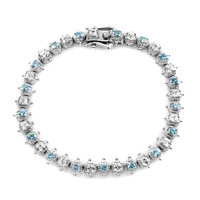 Bracelet en argent et Zircon de Ratanakiri (Dallas Prince Designs)