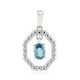 Pendentif en argent et Zircon de Ratanakiri