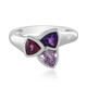 Bague en argent et Grenat Rhodolite