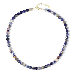 Collier en argent et Sodalite