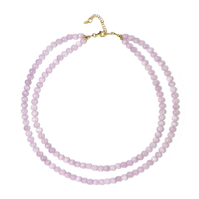 Collier en argent et Kunzite