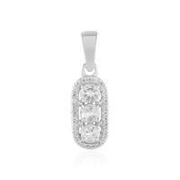 Pendentif en argent et Danburite