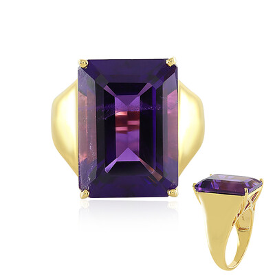 Bague en argent et Améthyste de Sibérie