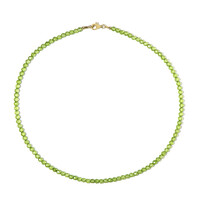 Collier en argent et Péridot