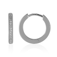 Boucles d'oreilles en argent et Zircon