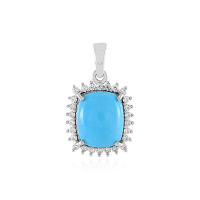 Pendentif en argent et Turquoise arizona