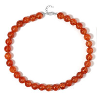Collier en argent et Quartz Flamboyant