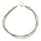 Collier en argent et Aventurine verte (Riya)