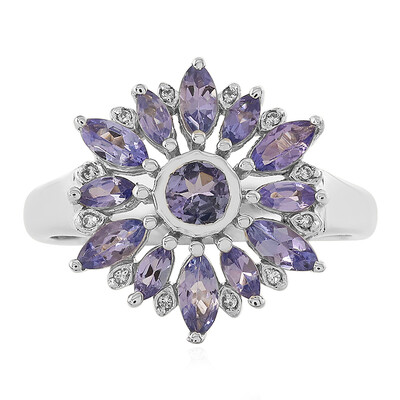 Bague en argent et Tanzanite