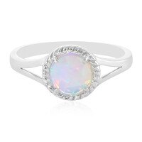 Bague en argent et Opale Welo