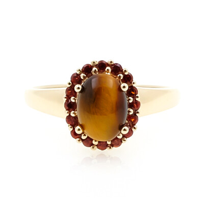 Bague en or et Œil de Tigre