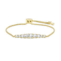 Bracelet en argent et Topaze blanche