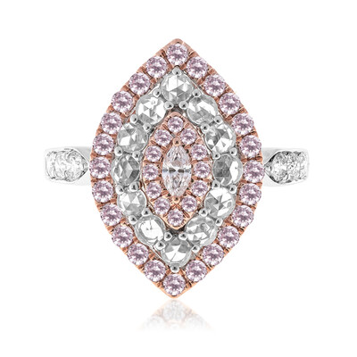 Bague en or et Diamant rose I1 (CIRARI)
