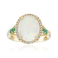 Bague en or et Opale Welo AAA (CIRARI)
