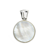Pendentif en argent et Nacre