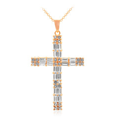 Collier en argent et Topaze blanche