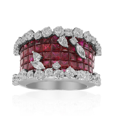 Bague en or et Rubis de Birmanie (Estée Collection)