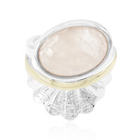 Bague en argent et Morganite