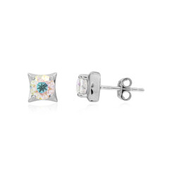 Boucles d'oreilles en argent et Topaze Rayon de Lune