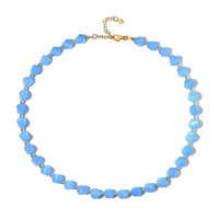 Collier en argent et Quartz Aqua