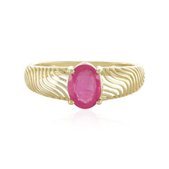 Bague en or et Saphir rose de Madagascar (Ornaments by de Melo)