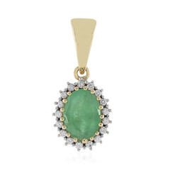 Pendentif en or et Emeraude de Socoto