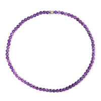 Collier en argent et Améthyste de Sibérie