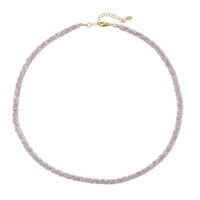 Collier en argent et Kunzite